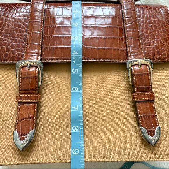 Ralph Lauren canvas shoulder bag  Authentic - Picture 9 of 13